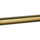 Tubo sifón 30cm en dorado cepillado